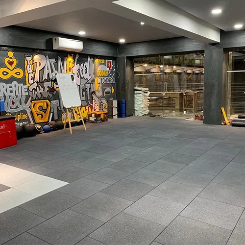 Square Rubber Tiles supplier for Mongolia &mdash; Sundek Sports