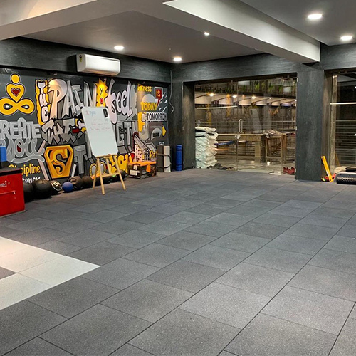Square Rubber Tiles