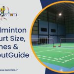 Badminton Court Size